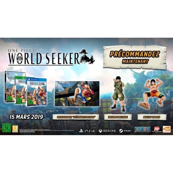 One Piece World Seeker Xbox One-spel