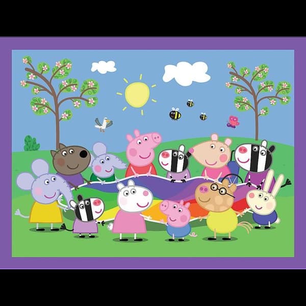 Pusselminne Peppa Pig Trefl 2i1 3+