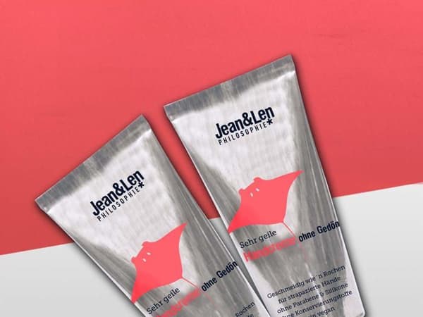 Handkräm - len - 2800101000 - Vegan - 75 ml - Paket med 6 flaskor