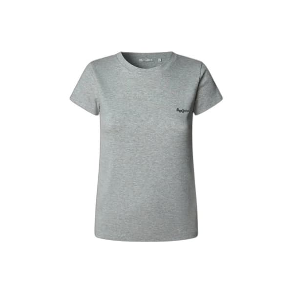 T-shirt dam Pepe Jeans Merida - grå melange