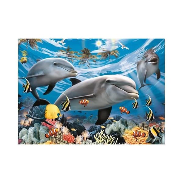 Pussel Ravensburger - Karibiska leenden, 60 bitar