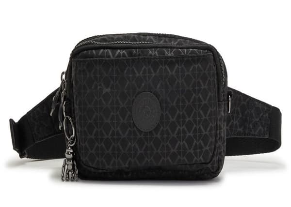 Crossbody axelväska - Kipling - Basic Plus Abanu - Svart - Cabriolet - 22x15x4,5 cm