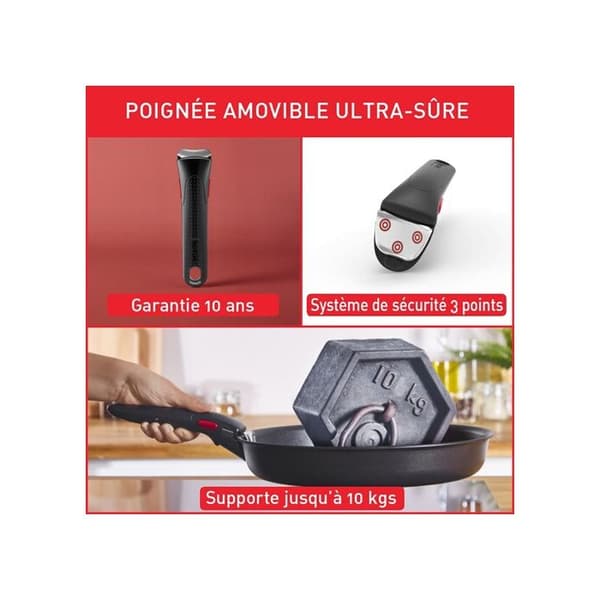 Casserolle Tefal Ingenio Emotion L897S504