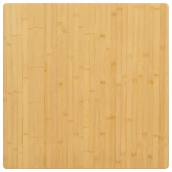 vidaXL Bordsplatta 70x70x2,5 cm bambu 352701