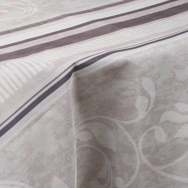 Rund fläckskyddduk 160 cm - Arabesque - Flerfärgad - 100% polyester - Lättskött