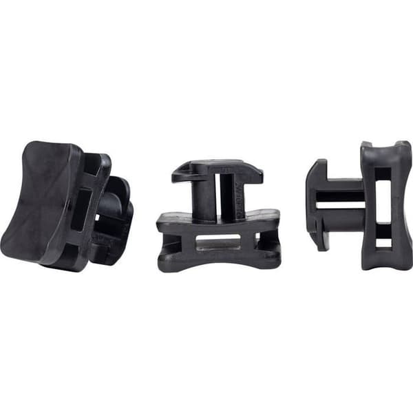 HellermannTyton ACFM7W10PT5.3 Embase för kabelklämmor profil 151-03246 stötresistent svart 25 st