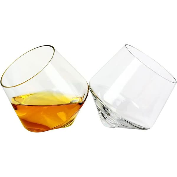 2 RULLANDE WHISKEYGLAS BARBUZZO