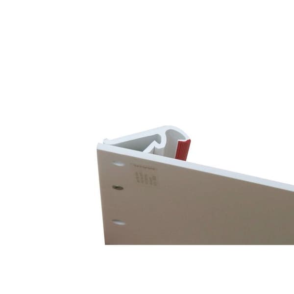 MAUL Plastpärm A4 - klämma kort kant, vit