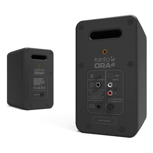 Bluetooth-högtalare - Kanto - ORA 4 - Svart - Kompakt - Trådlös