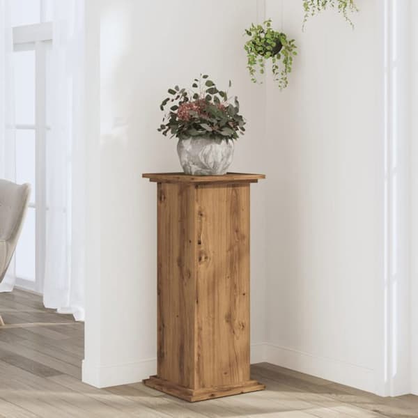 vidaXL Stöd för växter 33x33x80 cm ingenjörsträ 852977