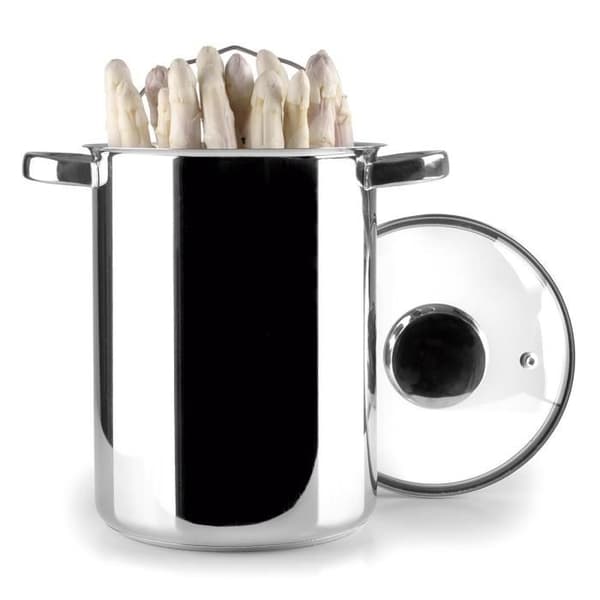 Cuit-Asperges - IBILI - 16 cm - Rostfritt Stål - Glaslock - Diskmaskinssäker