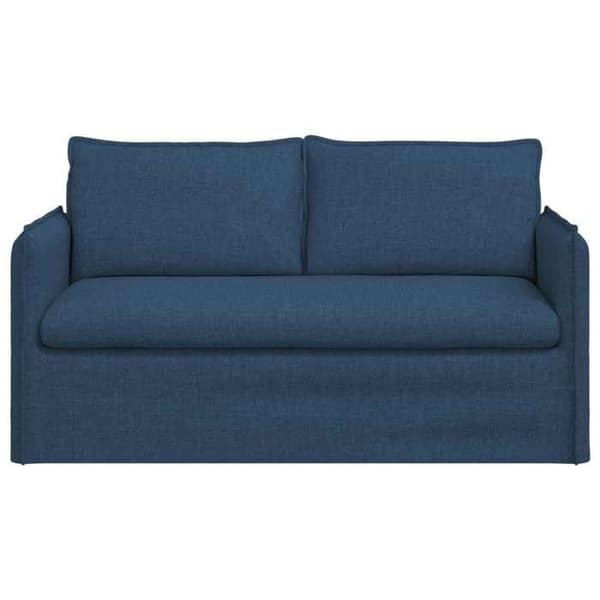 Blå Soffa 156 x 82 x 85 cm tyg