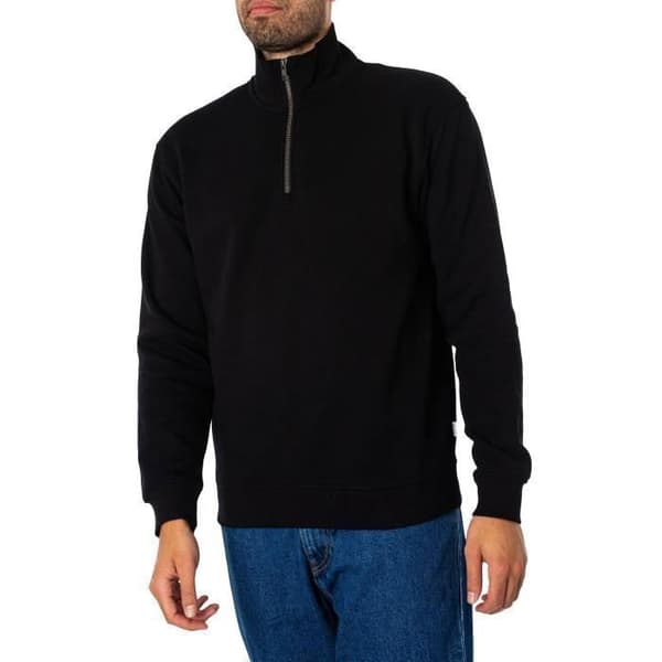 Bradley Halvdraget Sweatshirt - Jack & Jones
