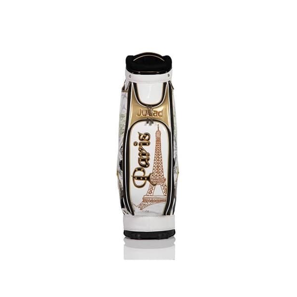 JuCad Luxury Paris golfväska - guld - TU