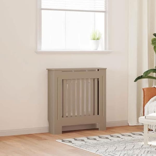 vidaXL Radiatoröverdrag, Radiatorlock, Radiatorhölje Vardagsrum Sovrum Hem 325562