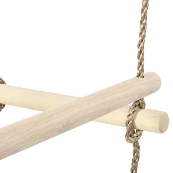 vidaXL repstege för barn 200 cm Trä 91802