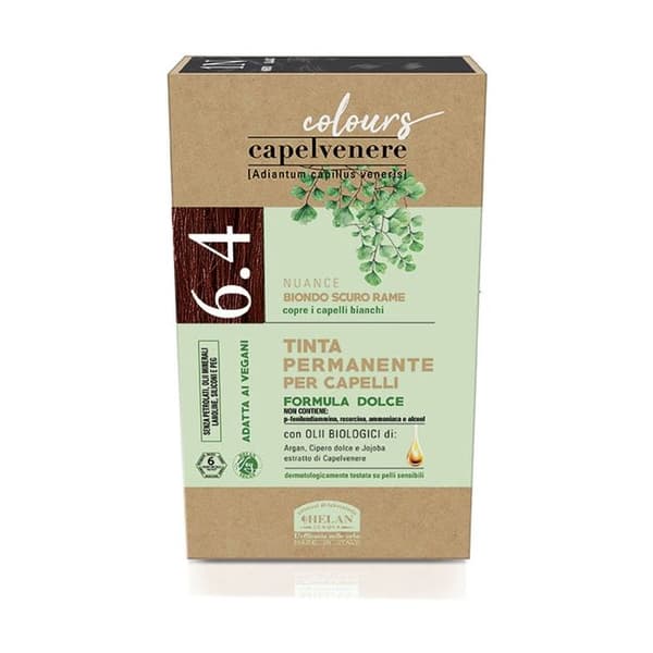 HELAN - Capelvenere-färger - 6.4 Mörk kopparblond 1 enhet