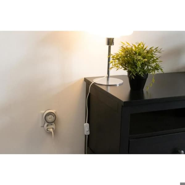 Biplite programmerbar 2x6A - Vit - Bolea - Zenitech