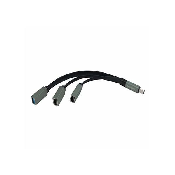 Hub - LogiLink - USB-C - 3 x SuperSpeed USB 3.0 - Desktop