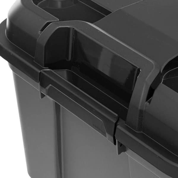 Plastlåda 120L svart - 5 five simply smart
