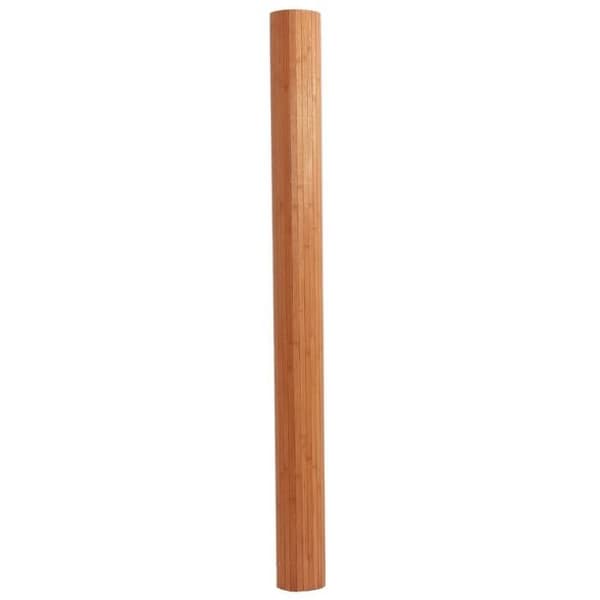 vidaXL Rektangulär matta brun 80x500 cm bambu, vardagsrumsmatta, rektangulär matta, modern matta, sovrumsmatta till 376794