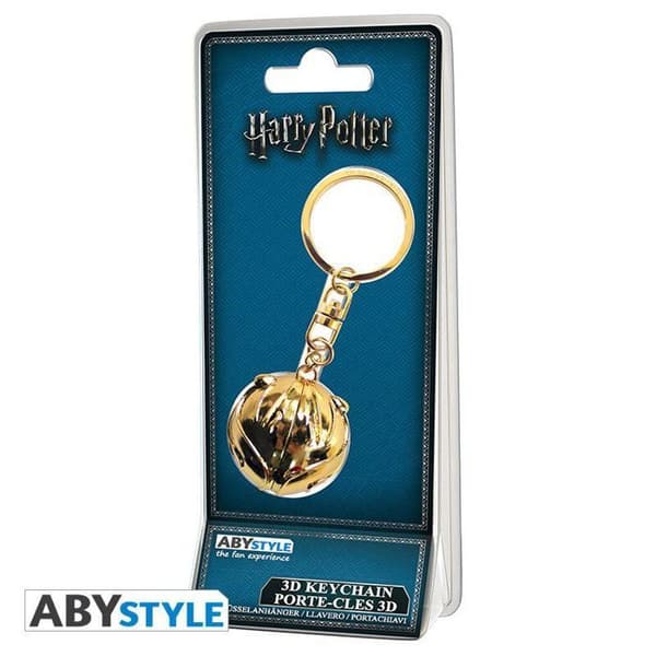 ABYstyle - Harry Potter - Golden Snitch 3D Nyckelring