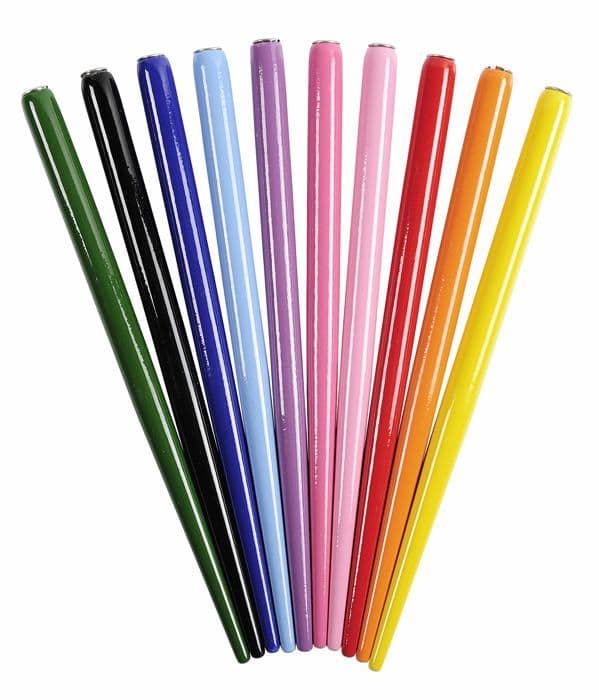 Brause bläckpenna lackad trä 17,4 cm - 20-pack, mod. 1619B