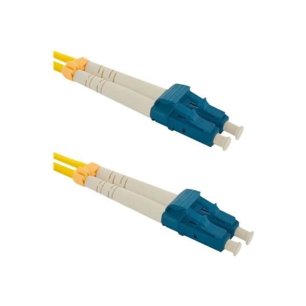 Qoltec LC-UPC (M) Single Mode Patch-sladd för LC-UPC (M) Single Mode 2m Fiberoptik 9 - 125 mikrometer...