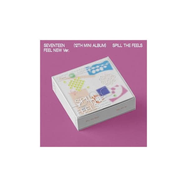 SEVENTEEN 12:e minialbum 'SPILL THE FEELS' (FEEL NEW Version) Coffret