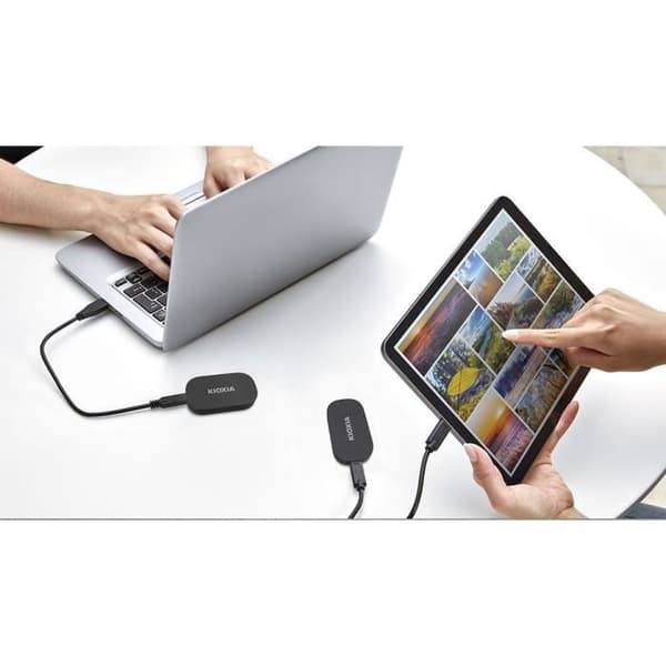 Extern hårddisk - KIOXIA - EXCERIA PLUS G2 PORTABLE - 2 To - SSD - USB 3.2 Gen 2