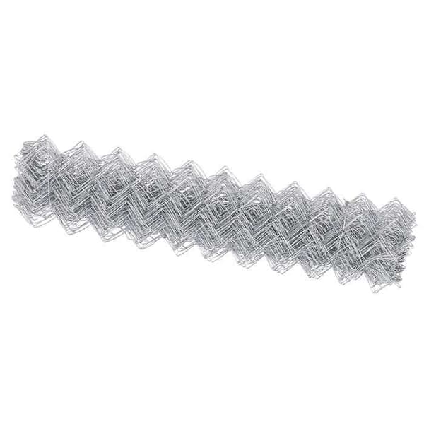 vidaXL Metallnätstängsel Silver 42004848