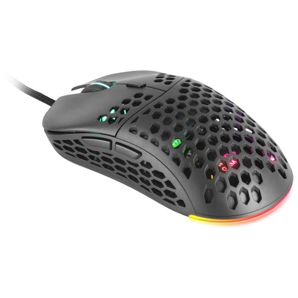 Spelmus - MARS GAMING - MM55 RGB - 12800 DPI - 7 programmerbara knappar - Trådad