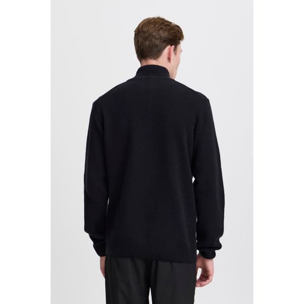 Pull tröja i lammull halv-zip Casual Friday Karl