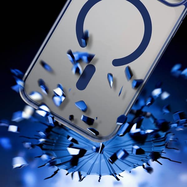 3mk Frosty MagCase för iPhone 17 Pro - Blå