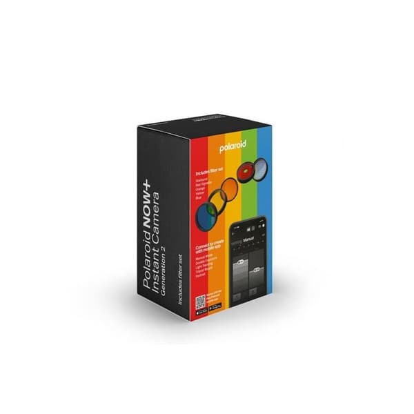 Sofotografisk kamera - Polaroid - NOW+ Generation 2 - Vit - Bluetooth - Inbyggd blixt