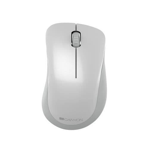 Trådlös mus - CANYON - CNE-CMSW11PW - 1200 DPI - 3 programmerbara knappar - trådlös RF