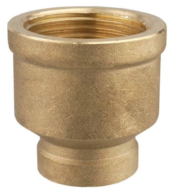 Cornat-hylsa - passform - armbåge - T396551 - Transparent reduktionsring i mässing 1 x 1/2"