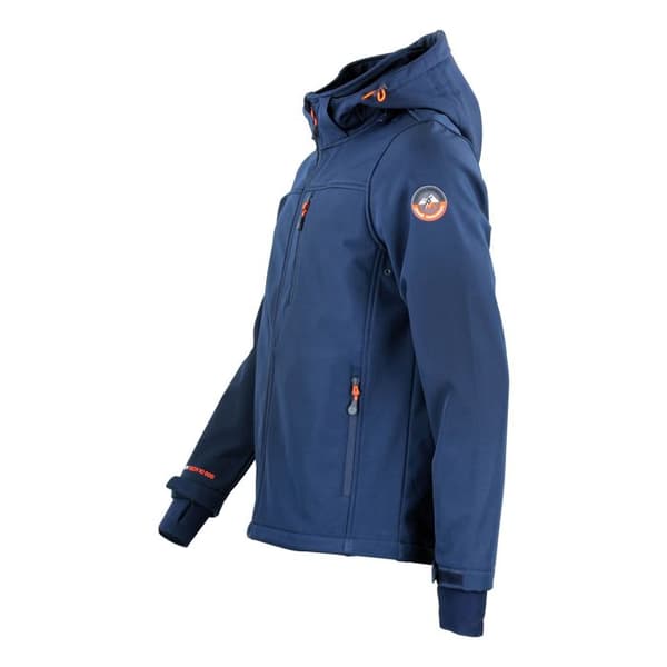 Peak Mountain Claude softshell jacka med huva