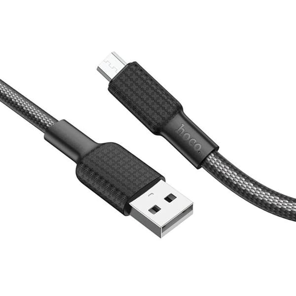Data kabel - HOCO - Jaeger (X69) - USB-A till Micro-USB - 1,0 m - 2,4A/12W