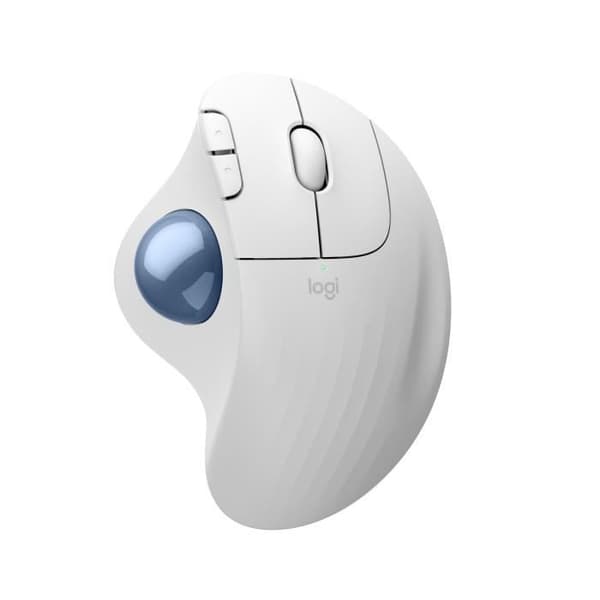 Mus - Trådlös - Logitech - Ergo M575S - Vit