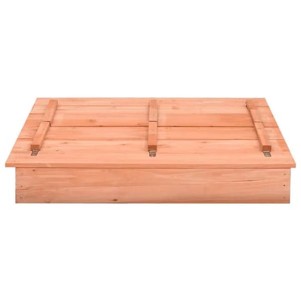 vidaXL Sandlåda Gran Trä 95x90x15 cm