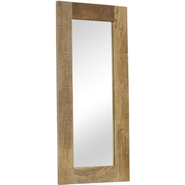 vidaXL Spegel Solid Mangoträ 50 x 110 cm