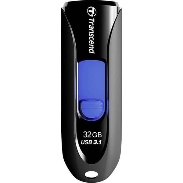 USB-nyckel - TRANSCEND - JETFLASH 790 - 32 GB - USB 3.0 - Svart