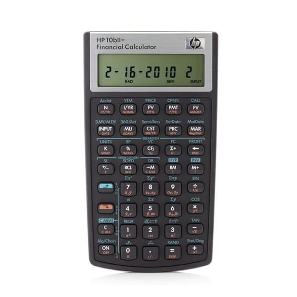 HP 10BII+ finansiell kalkylator