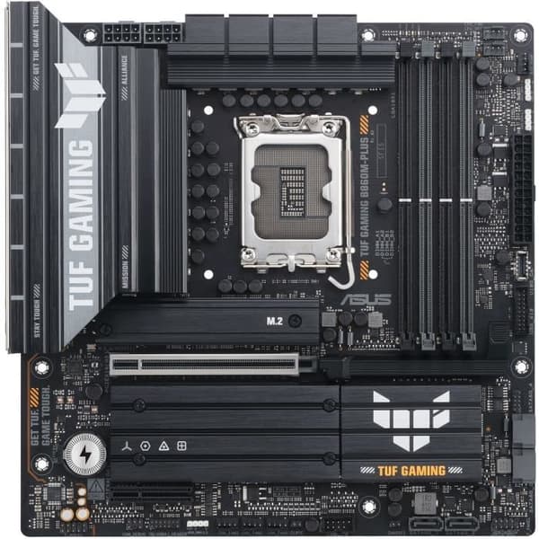 Moderkort - ASUS - TUF GAMING B860M-PLUS - Intel B860 LGA 1851 (Socket V1) micro ATX