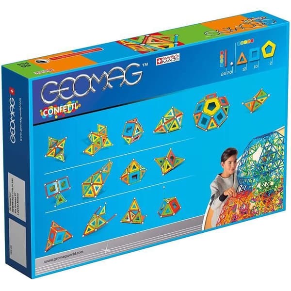 GEOMAG Magnetiska block Confetti 68 element GEO-355
