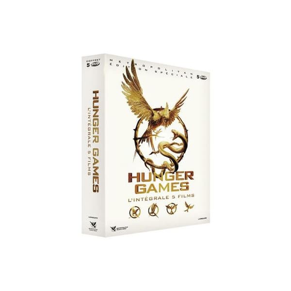 Coffret Hunger Games 5 Filmer DVD