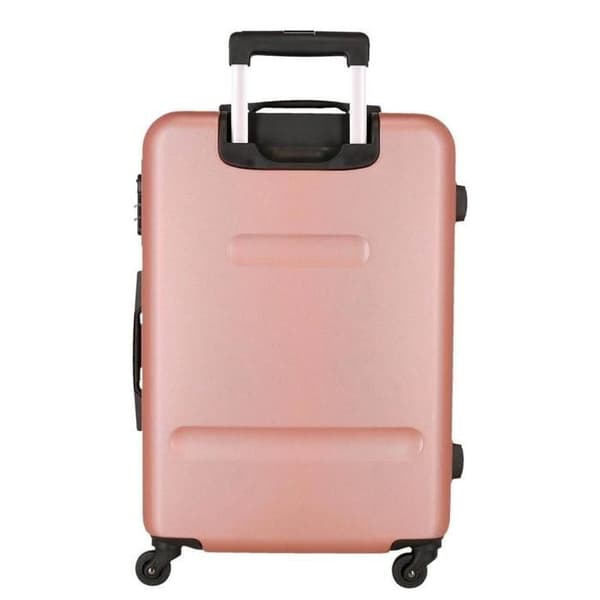 Mellanstor rullväska FLEX Rosa 65x46x23 cm