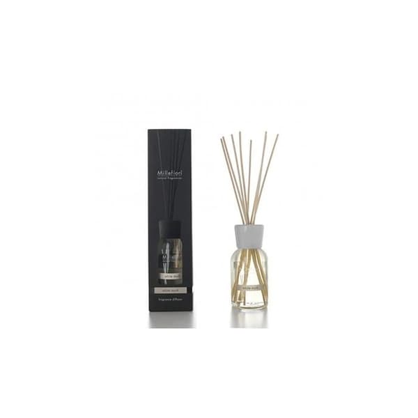 MILLEFIORI STICKDIFFUSOR 250 ML VIT MOSKUS RUMSDOFT TILLBEHÖR HEM