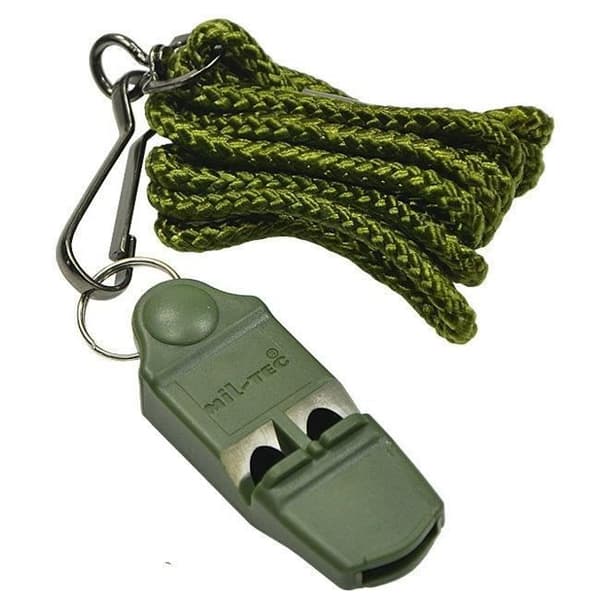 Mil-Tec Whistle Without Ball Olive